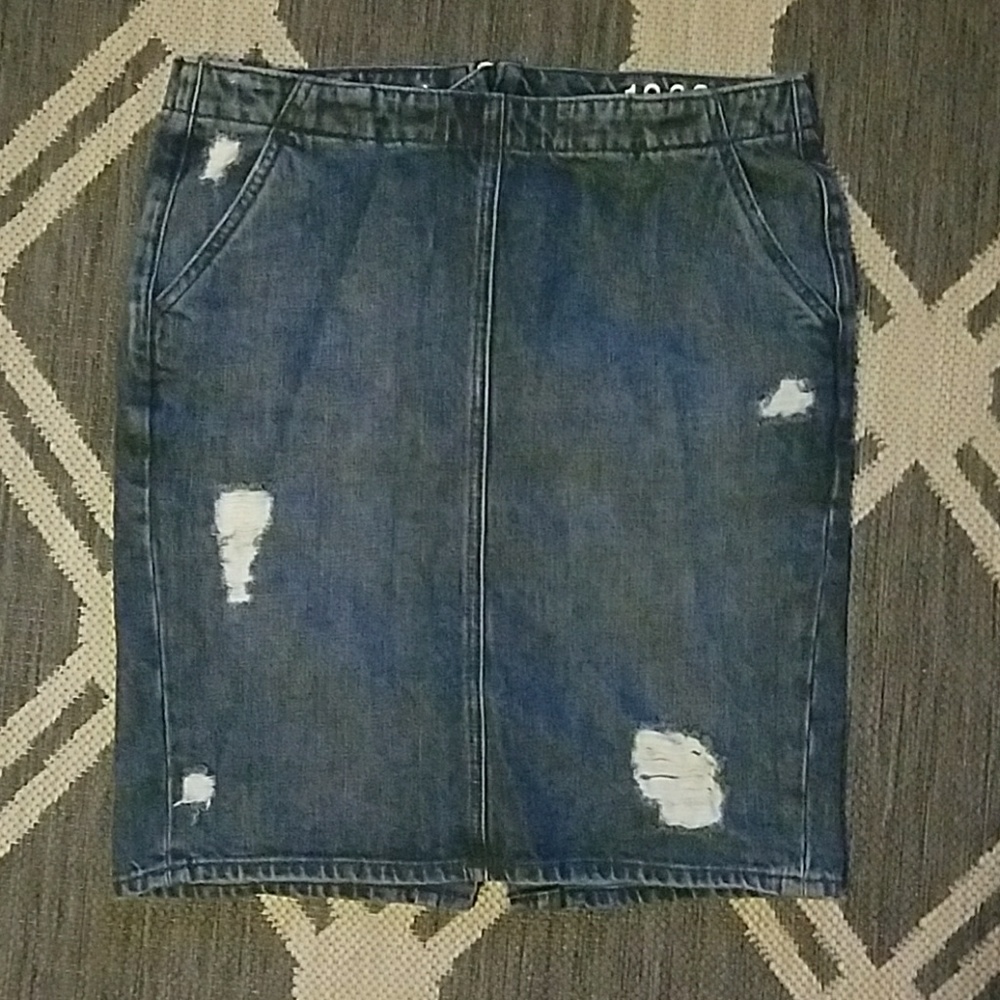 Gap denim skirt